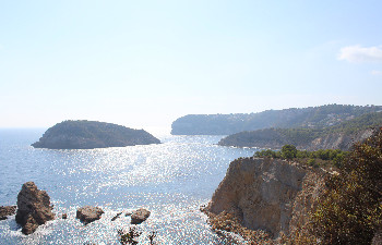 The coastline of Javea