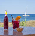 Tinto de verano in a chiringuito of Javea